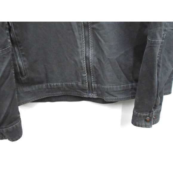 KUHL Kovert Mens Size 2XL Double Kross Moto Style Jacket Vtg Patina Fade Black - Picture 9 of 16